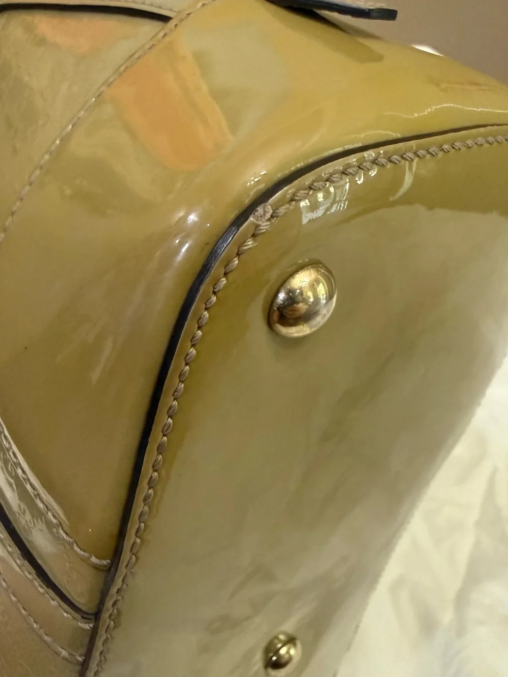 Gucci patent guccissima